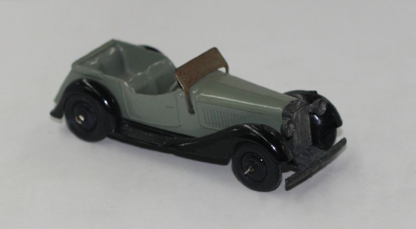 DINKY TOYS 36F BRITISH SALMSON SPORTS 4 SEATER CAR GREY VNMINT  