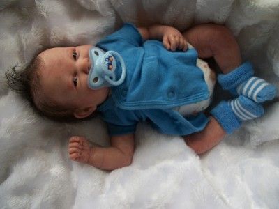 WOW Reborn La newborn preemie Berenguer baby boy  