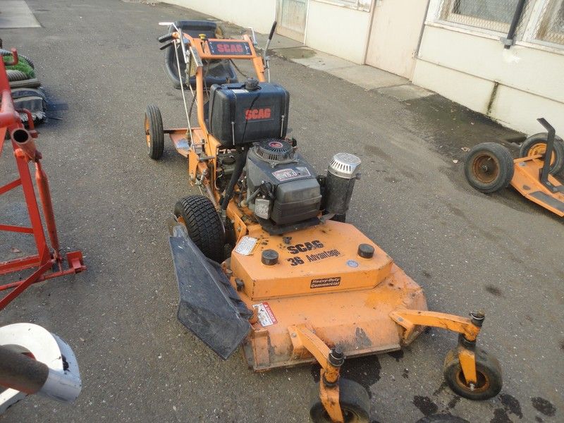   Power Equip. 36 Advantage Mower W/Zero Turn Riding Sulky M 1  