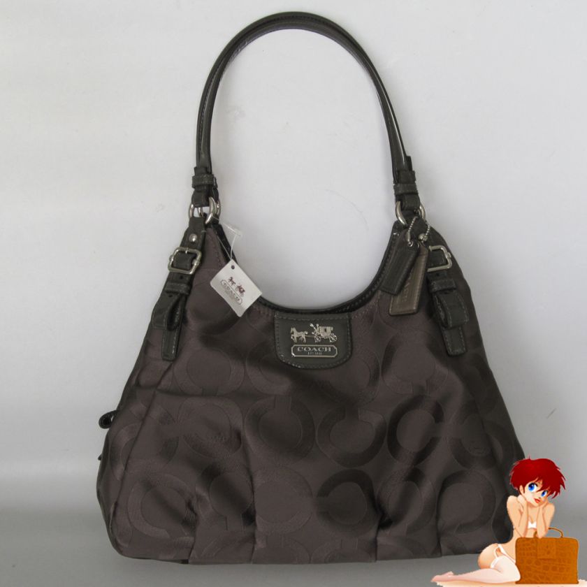   satchel shoulder purse 18763 in flint gray msrp $ 298 style number