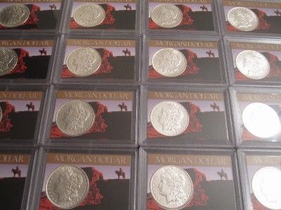   it now = One Uncirculated Silver Morgan Dollar in its matching case