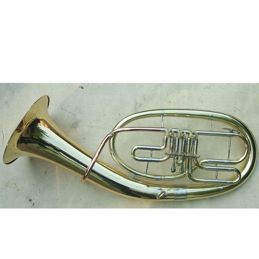 new professional advanced Bb Baritone horn yellow brass  
