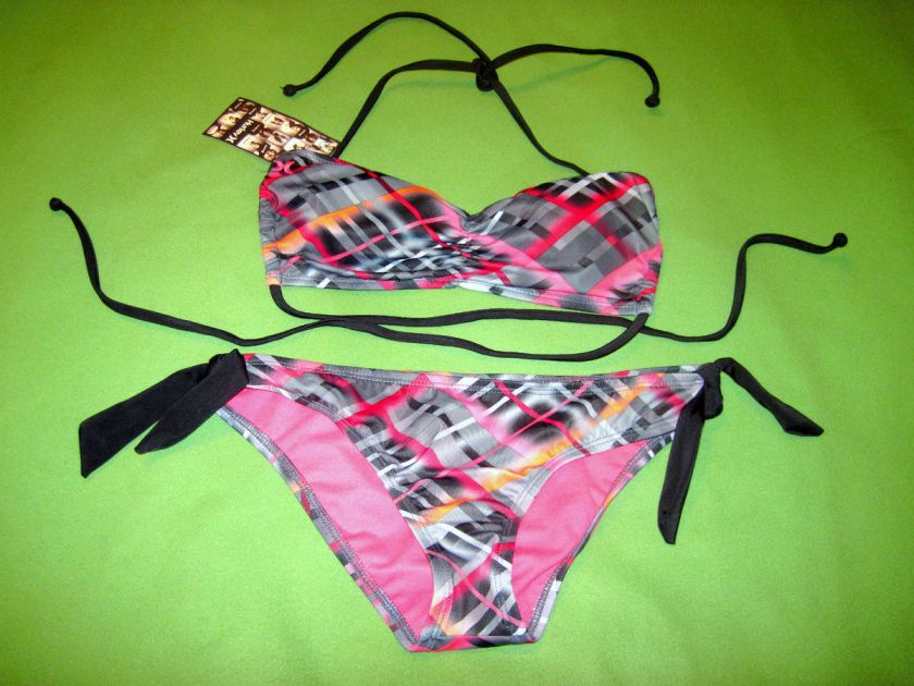 HURLEY XS TOP SMALL BOTTOM BIKINI SWIMSUIT SET NEW  