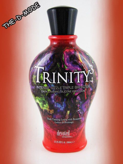 DEVOTED CREATIONS TRINITY 3 HOT TANNING BED LOTION NEW  