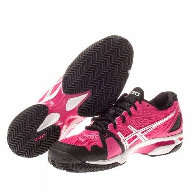   Solution Speed Clay Us Size Fuchsia Trainers Shoes Womens Tennis New