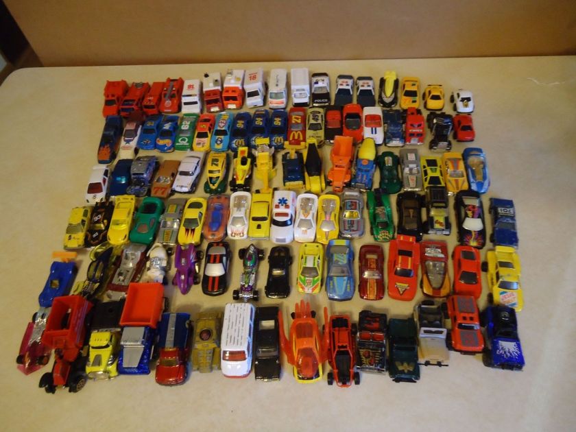 100+ cars trucks Matchbox Hot Wheels Maisto McDonalds  