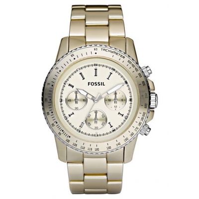   Stella Large Aluminum Champagne Chronograph Womens Watch CH2708  