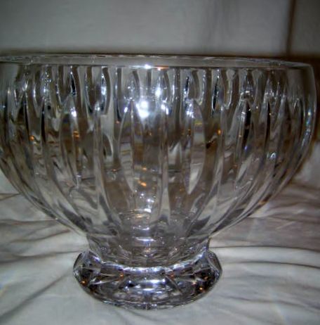 WATERFORD MARQUIS 9 crystal pedestal bowl  