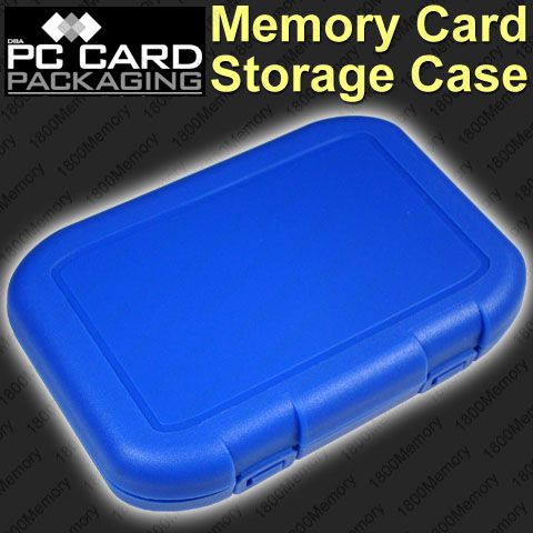 Memory Card Case holds 4x CF SD SDHC MS MSPD xD SanDisk  