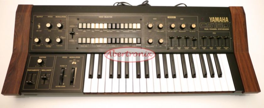 Yamaha CS 15D Dual channel Synthesizer    