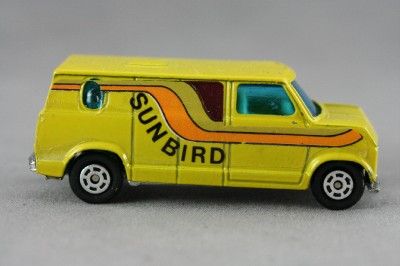 Yatming 1981 Yellow Sunbird Van Univ. Studios Toy Car  