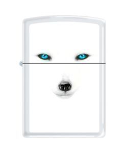 Zippo 1053 arctic fox white matte Lighter  